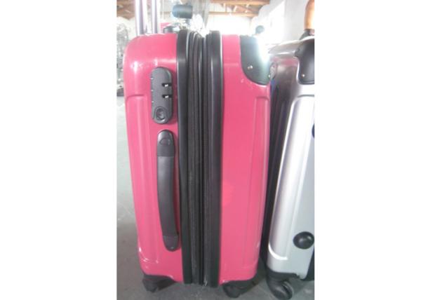 3 Piece Set ABS PC Luggage Bag , Bright Color 4 Wheel Lightweight Suitcase Set