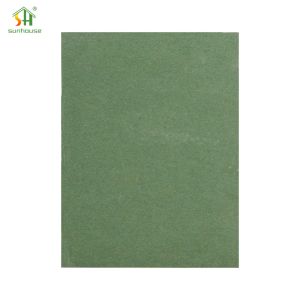Fire Rated Moisture Resistant Gypsum Plaster Board Panel for Interior Exterior