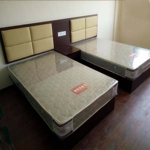 Commercial Hotel Bedroom Furniture Sets With Double Bed And Table Chairs