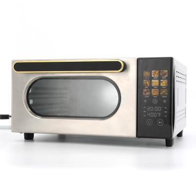Litro Oven Style Air Fryer de aço inoxidável 1800W da cozinha 12