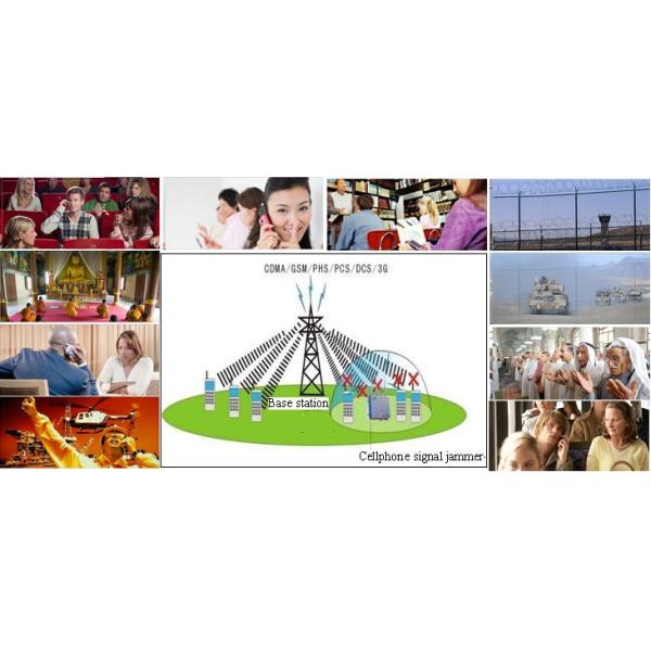 прибор блокатора Jammer сигнала сотового телефона 3G 4G LTE, клетчатый Jammer сигнала