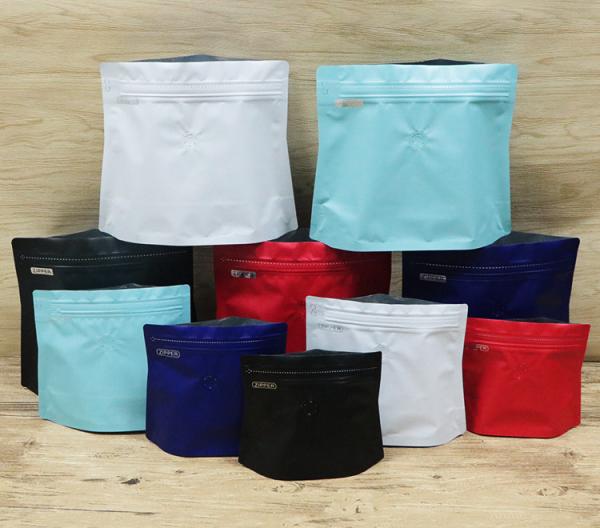 Diamond-Shape Drip Coffee Bag with easy tear ziplcok / Free shaped doypack for 125g 250g 500g 1kg