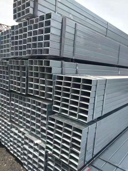 API Black Stainless Steel Rectangular Tube Q215 Stainless Steel Hollow Section 12.75 Mm