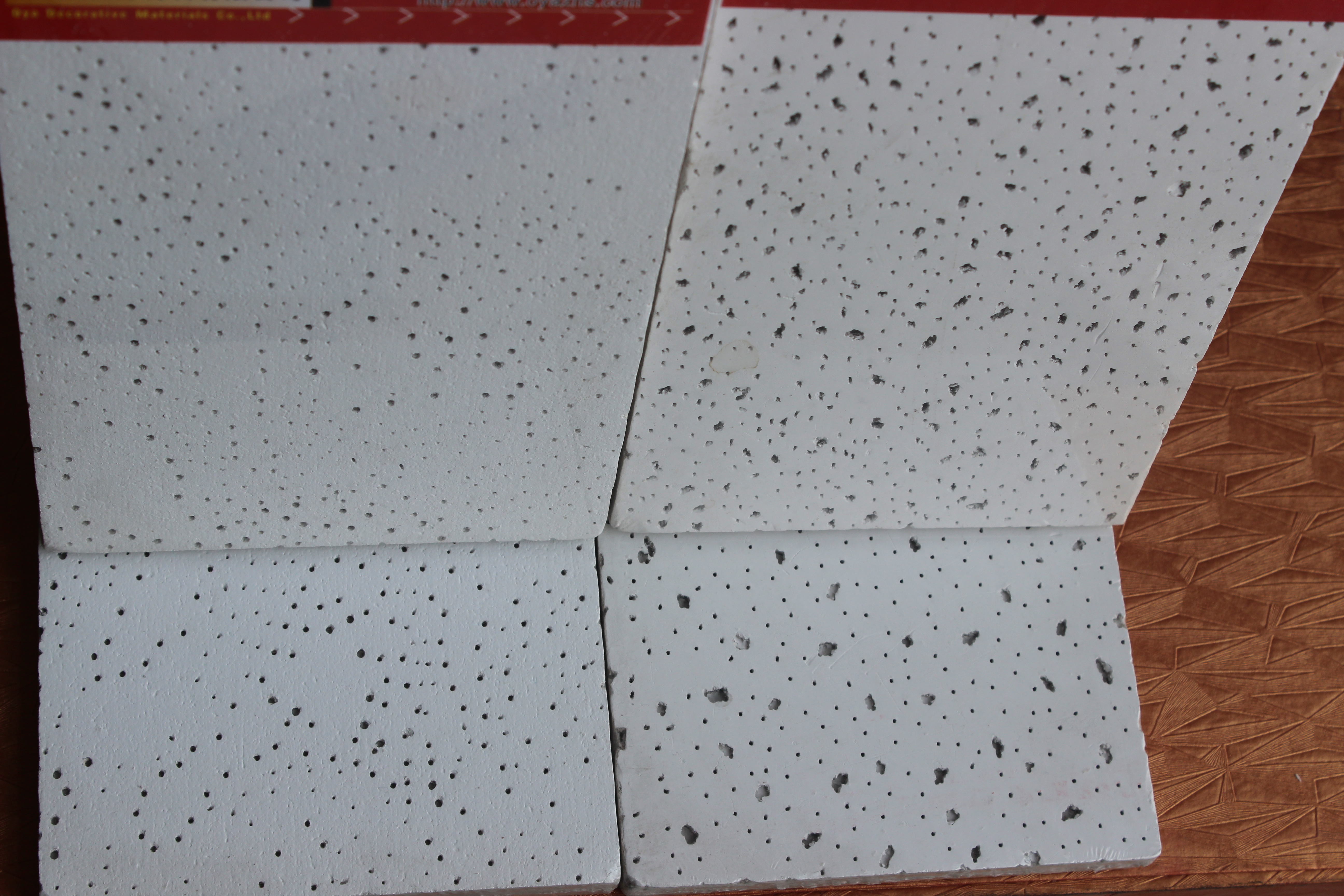 Wet Formed Continuous Mineral Wool Ceiling Manufacturing