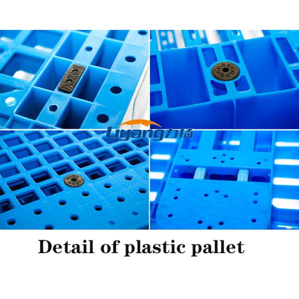 Голубой Hdpe грузя пластиковую впрыску паллетов отлил пластиковые паллеты в форму