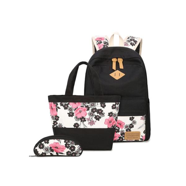 Canvas Polyester Children School Book Bag