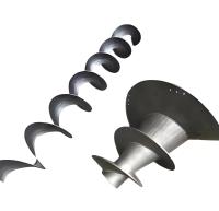 Blade spirale spécialisée pour convoyeur à auger en forme de U