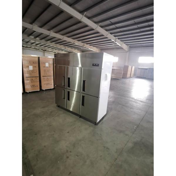 Six Door Stainless Steel Freezer For Meat Ice Cream Fresh Keeping