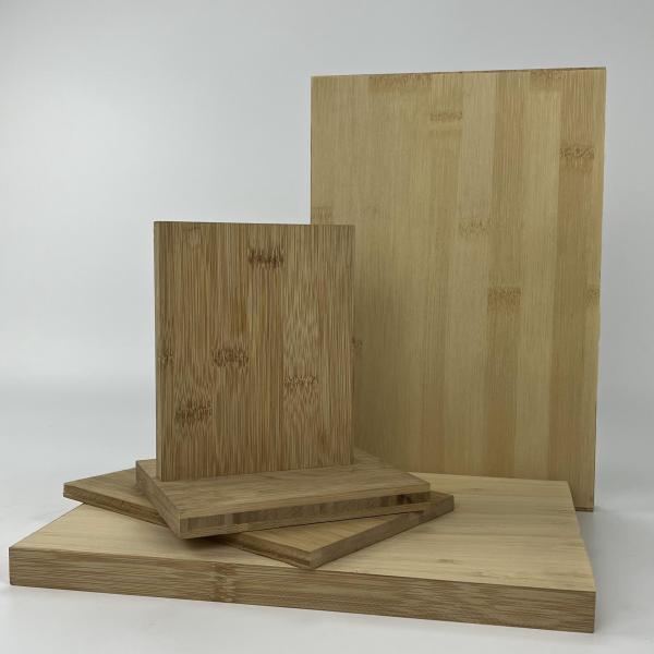 Thickness 3-25mm Bamboo Plywood Sheets Lightweight Natural Color
