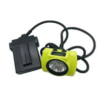 Lampe frontale de mineur à LED filaire IP68 antidéflagrante 25000 LUX 60 heures d'autonomie Lampe de casque minière de sécurité à LED pour l'exploitation minière souterraine