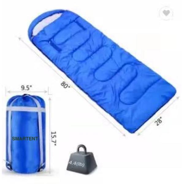 80'*28' водонепроницаемый зеленый дизайн конверта для одного человека горные спальные мешки 190Т полиэстер