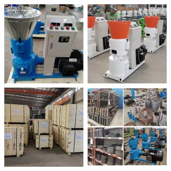 машины лепешки машины 350-450KG/H PTO лепешки биомассы 55hp продолжительность жизни деревянной длинная