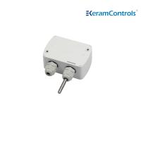 Sensor de temperatura fixado na parede para o líquido e o ar