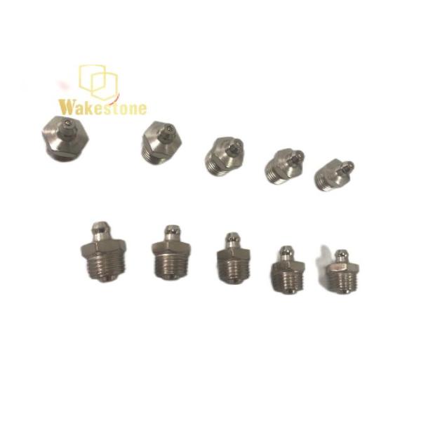 Nickel Plated Replacement Grease Nipples Corrosion Resistant For Excavator