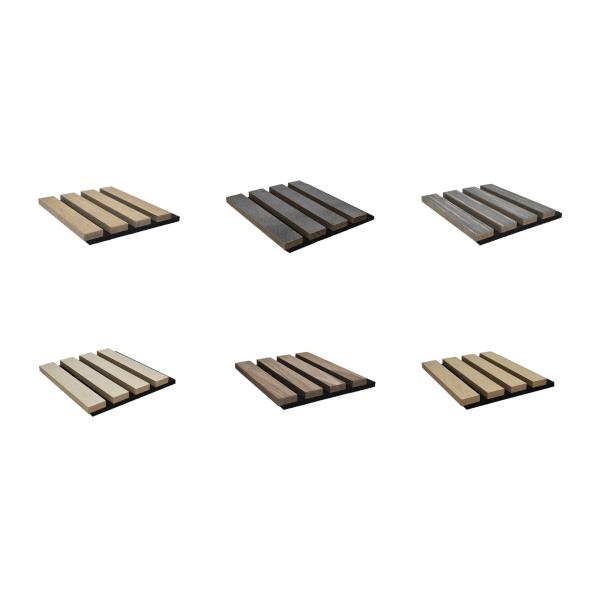 Décoration acoustique intérieure Durable et écologique panneau acoustique en bois