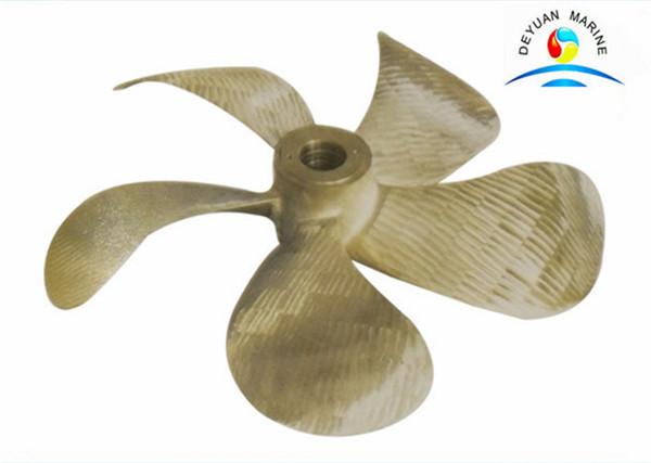 Marine Outboard Ship Propulsion Systems 4 Blade Fixed Pitch Propeller