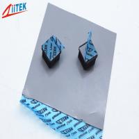 Couleur grise en gros Feuille isolante en silicone thermique Pad en silicone thermiquement conducteur Pad en silicone thermique