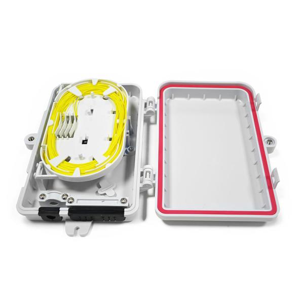 Wall Mounted 6 Fiber SC Fiber Optic Patch Box , Easy installation