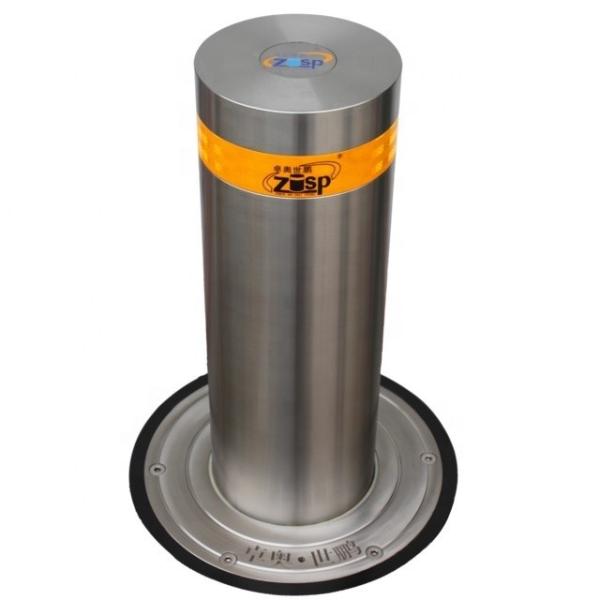 Controle de acesso de veículos de elevação de faixas refletoras de aço inoxidável