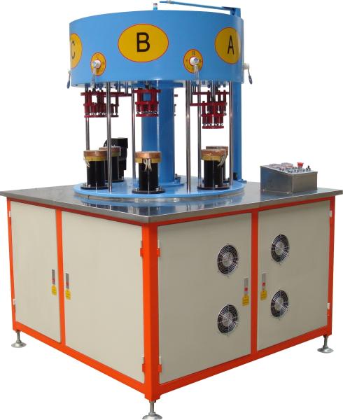 Seis estações soldam a máquina do equipamento de tratamento térmico da indução da soldadura para soldar