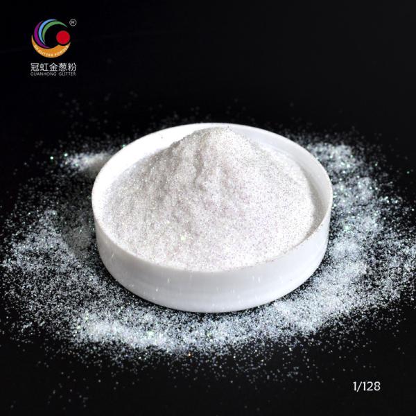 5g PET a granel Polvo de brillo ecológico para las uñas de calidad cosmética de moda mezclas de pigmento sueltas 1/12 -1/128 Hexagonal