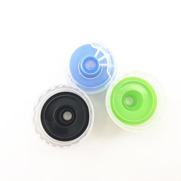 ISO Silicone Valve Plastic Cap K907-2 Multicolor Alkali Resistant