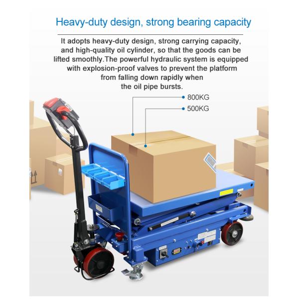 Sinolift ESS series Full electric scissor lift table truck