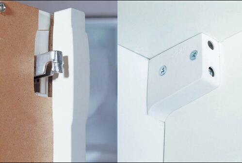Вися скрытая вешалка шкафа пластиковая + установка материала утюга легкая