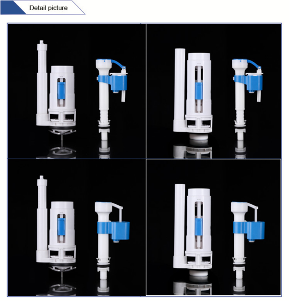 Вентиляция туалетных цистерн, клапан выхода, двойной клапан 185 мм/195 мм/250 мм/290 мм для однокомпонентных туалетов