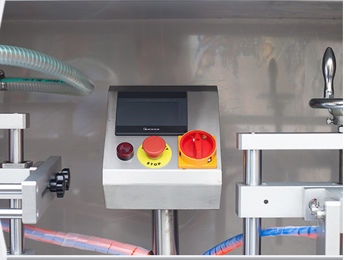 semi-automatic bottle/box oil sealing machine in business