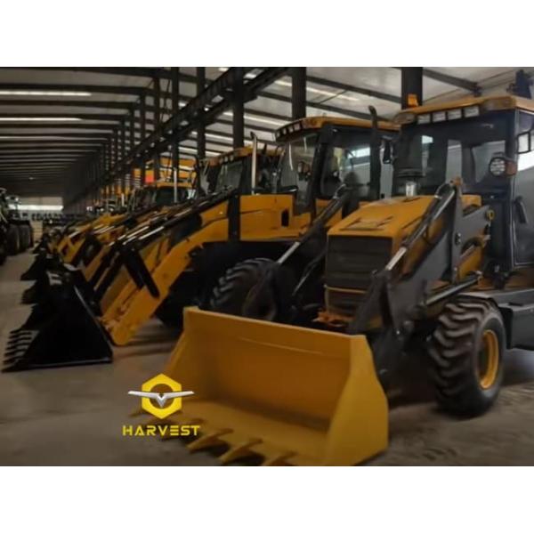 SAM388H Backhoe Loader Cummins Engine 4WD   Hot Sale In Near Nigeria
