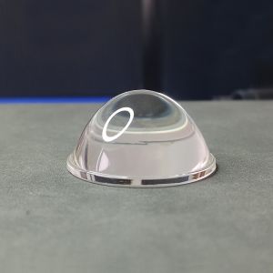 Объектив приведенный Tir стекла объектива 50mm рефлектора света факела оптически стеклянный 10 градусов удара