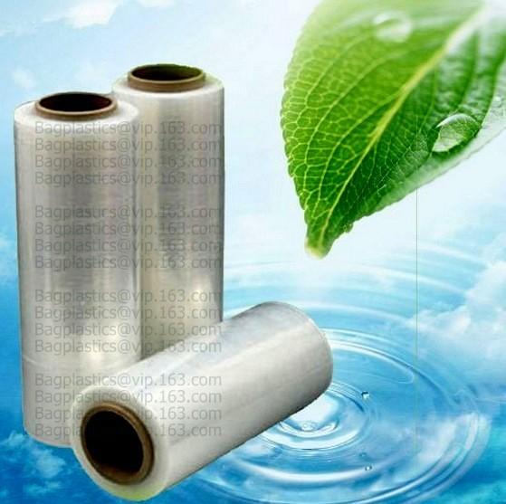PE Colored Shrink Wrap Stretch Film, PE Mini Stretch Banding Film, industrial stretch plastic cast packaging film
