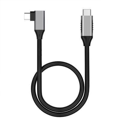 Câble USB3.2 Gen2 Type C à angle droit pour iPad Pro, iPhone, Macbook Air Pro