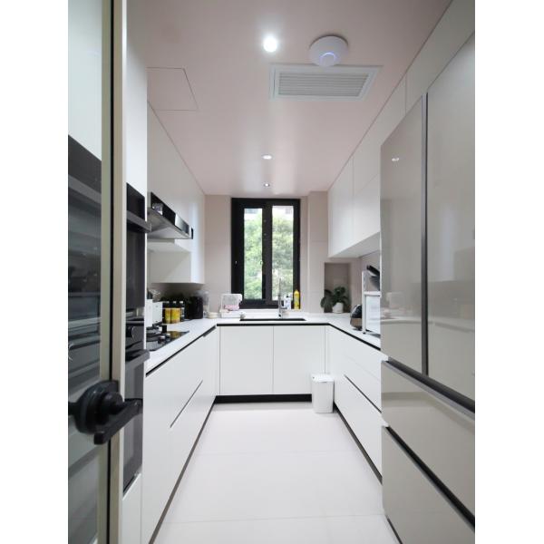 Armoire de cuisine porte volets de volets de fermeture élargissent armoire de cuisine de maison intérieure en acier