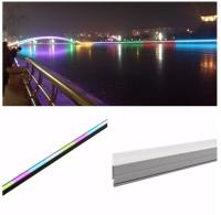 Luz linear do diodo emissor de luz do controle impermeável SMD5050 RGBW da luz de tira DMX512 do diodo emissor de luz IP66