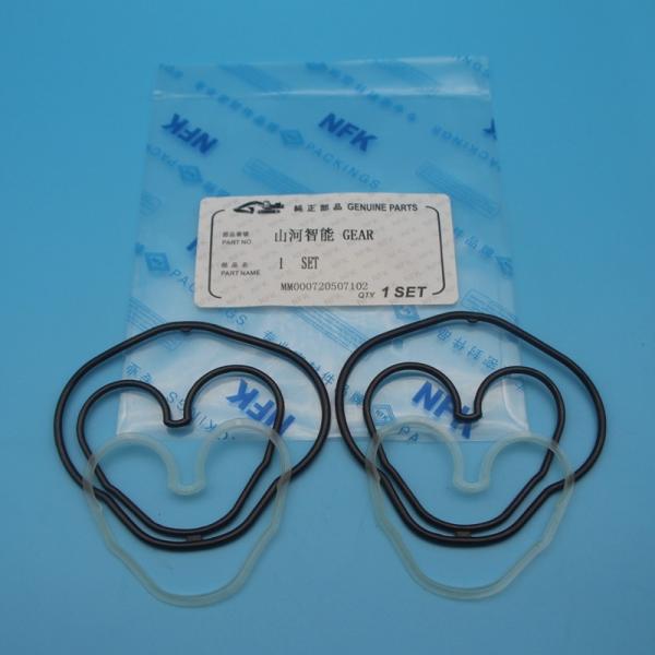 Taiwan Oil Seal PSVD2-27E Gear Pump Seal Kit NBR Kit de Reparação para SUNWARD SWE60E Crawler Excavator