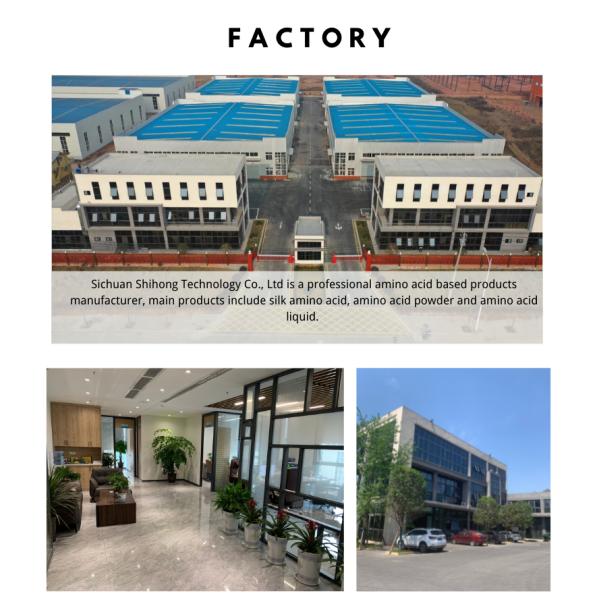 Polvo de seda del aminoácido del grado cosmético para el contenido de alto valor proteico natural de Skincare