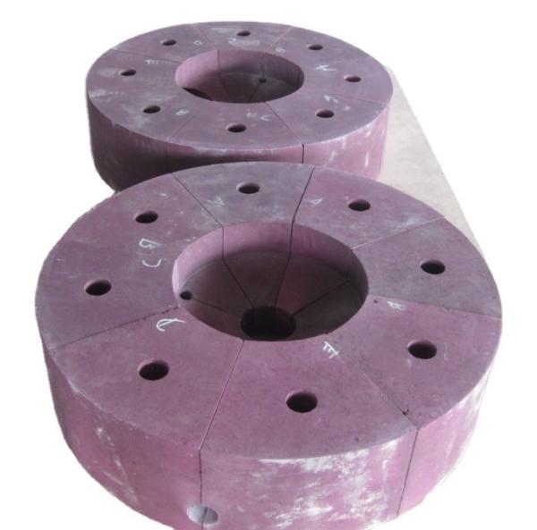 Japanese Gas Hole Stone Polishing Refractory Material with RUL 1700 and 80% Al2O3 Content