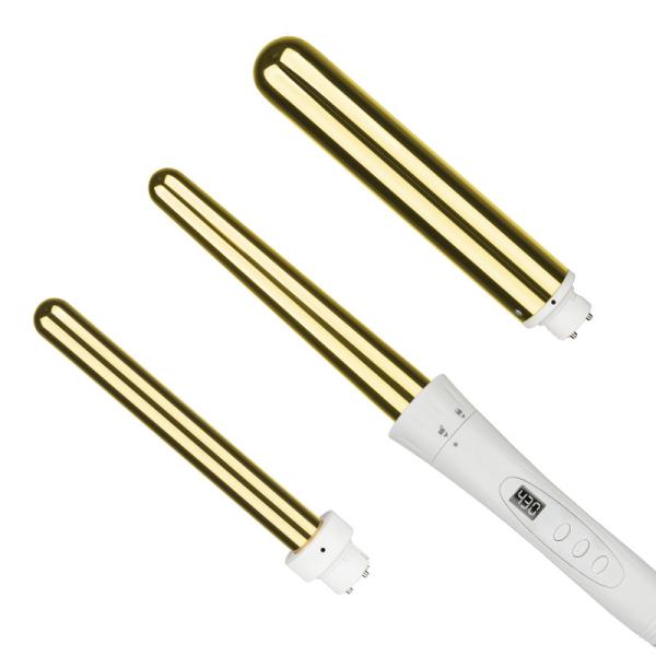 Titanium Interchangeable Hot Hair Tool Curling Wands Set 3 In 1