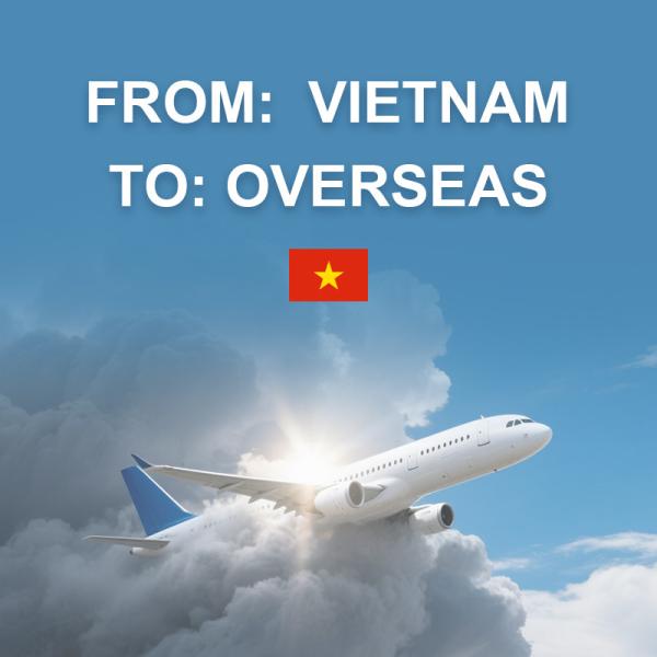 EXW DDU DAP DDP Fret aérien Logistique Du Vietnam Vers L'étranger Porte à Porte