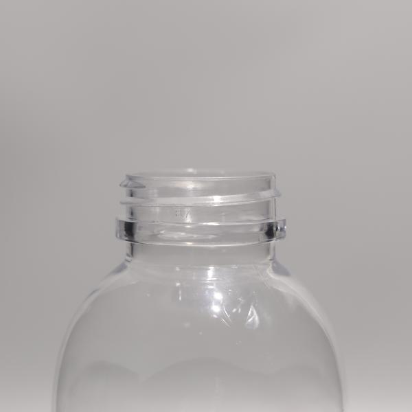 Garrafas de suco de plástico PET transparentes 300 ml tampa de parafuso de alumínio