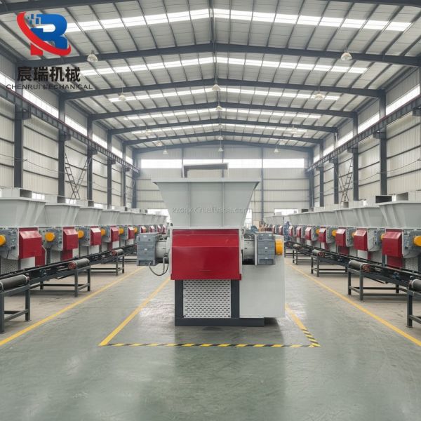 Green Energy Single Shaft Shredder Biomass Waste to Energy Shredding Machine