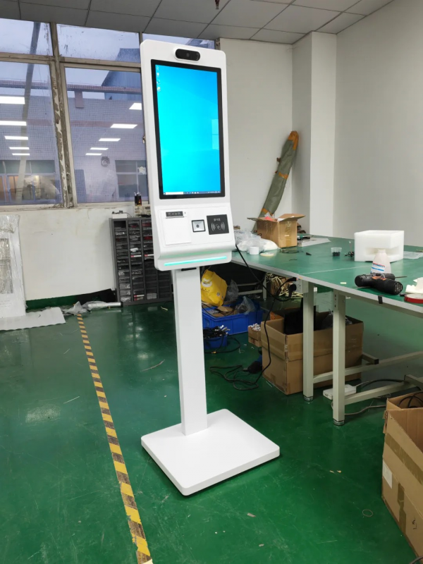 21.5/23.8/32 Inch Floor Standing Self Ordering Kiosk with SDK Android/Windows OS Touch Screen Payment Kiosk for Supermarket