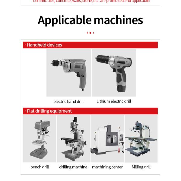 Brocas CNC de 4 mm y 5 mm de cobalto, 6 mm y 8 mm, juego de brocas rectas de alta velocidad M35