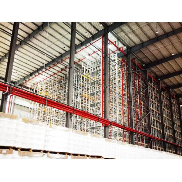 Four-Way Shuttle Pallet ASRS Room Temperature Warehouse Automatic Storage and Retrieval System Radio Shuttle Racking