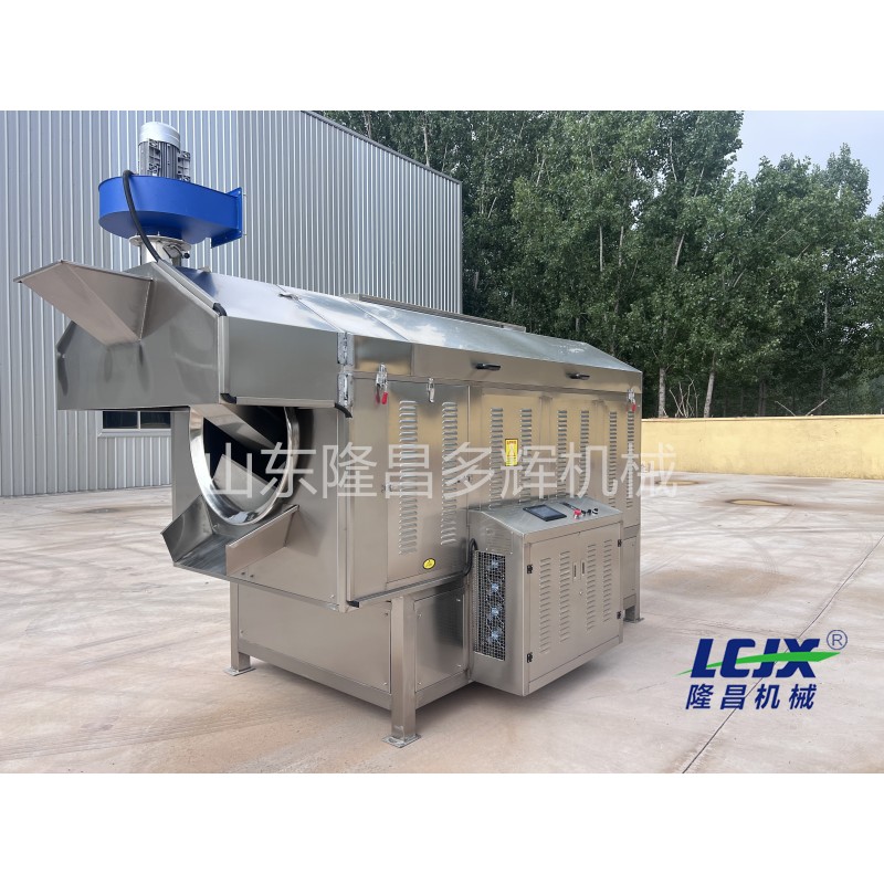 Industrial Electric Stainless Steel Spice Chili Pepper Roaster Roasting Machine