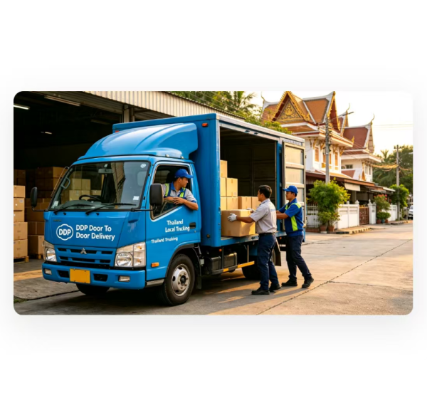 LCL Consolidated General Goods Shipping To Thailand  Door To Door Sea DDP Delivery