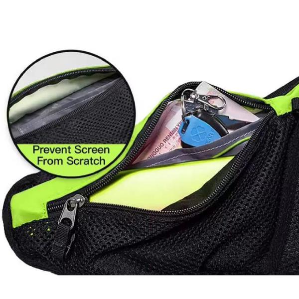 Дышащий беговой пояс талия с держателем бутылки с водой