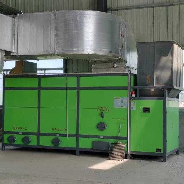 5L-120 Biomass Pellet Hot Air Furnace Automatic Feed 83% Efficiency